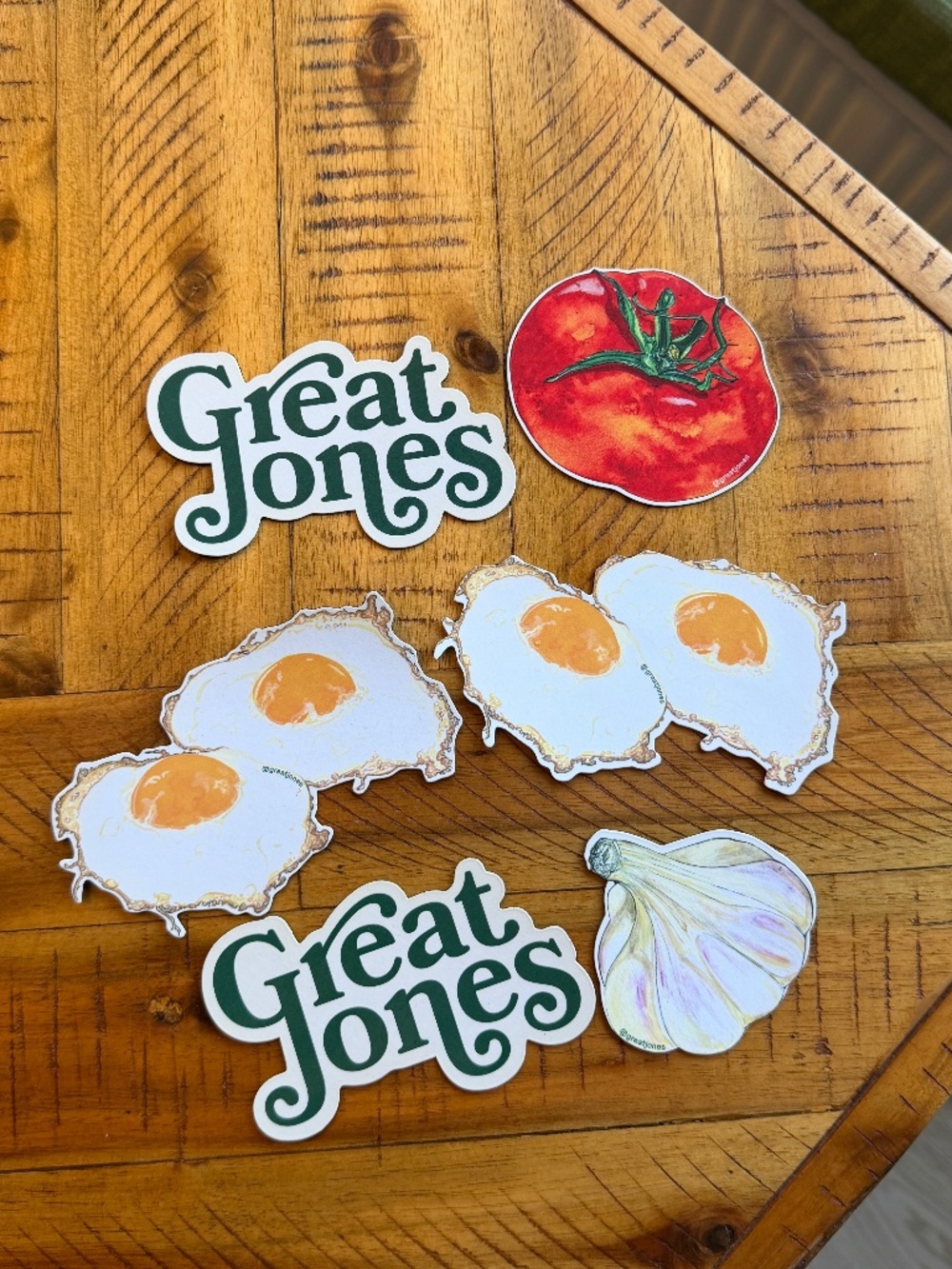 Great Jones Fridge Magnet Set – Food-Themed Magnets (6 Total)
